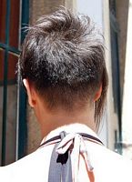 fryzury krótkie - uczesanie damskie z włosów krótkich zdjęcie numer 40B